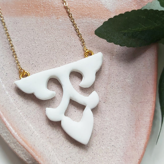 Persian Khataee Flower Handmade Necklace