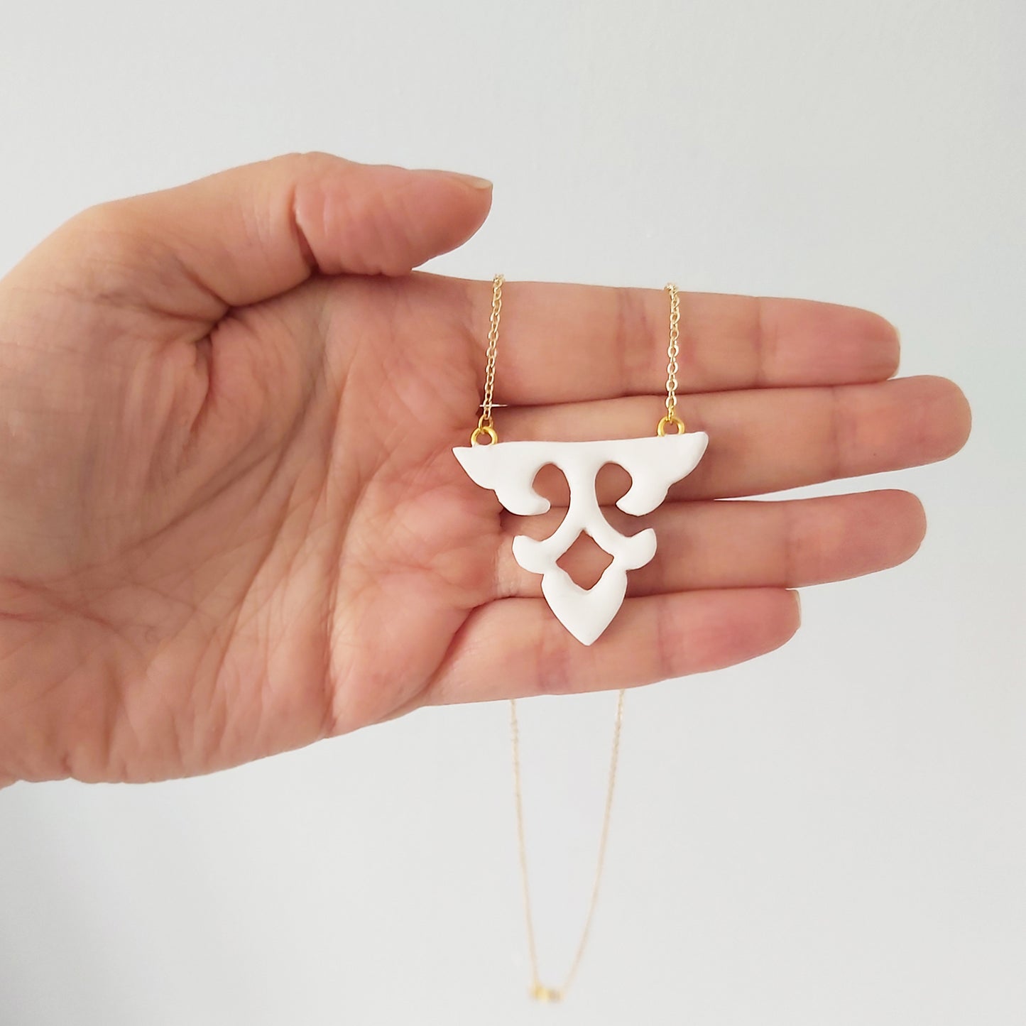 Persian Khataee Flower Handmade Necklace