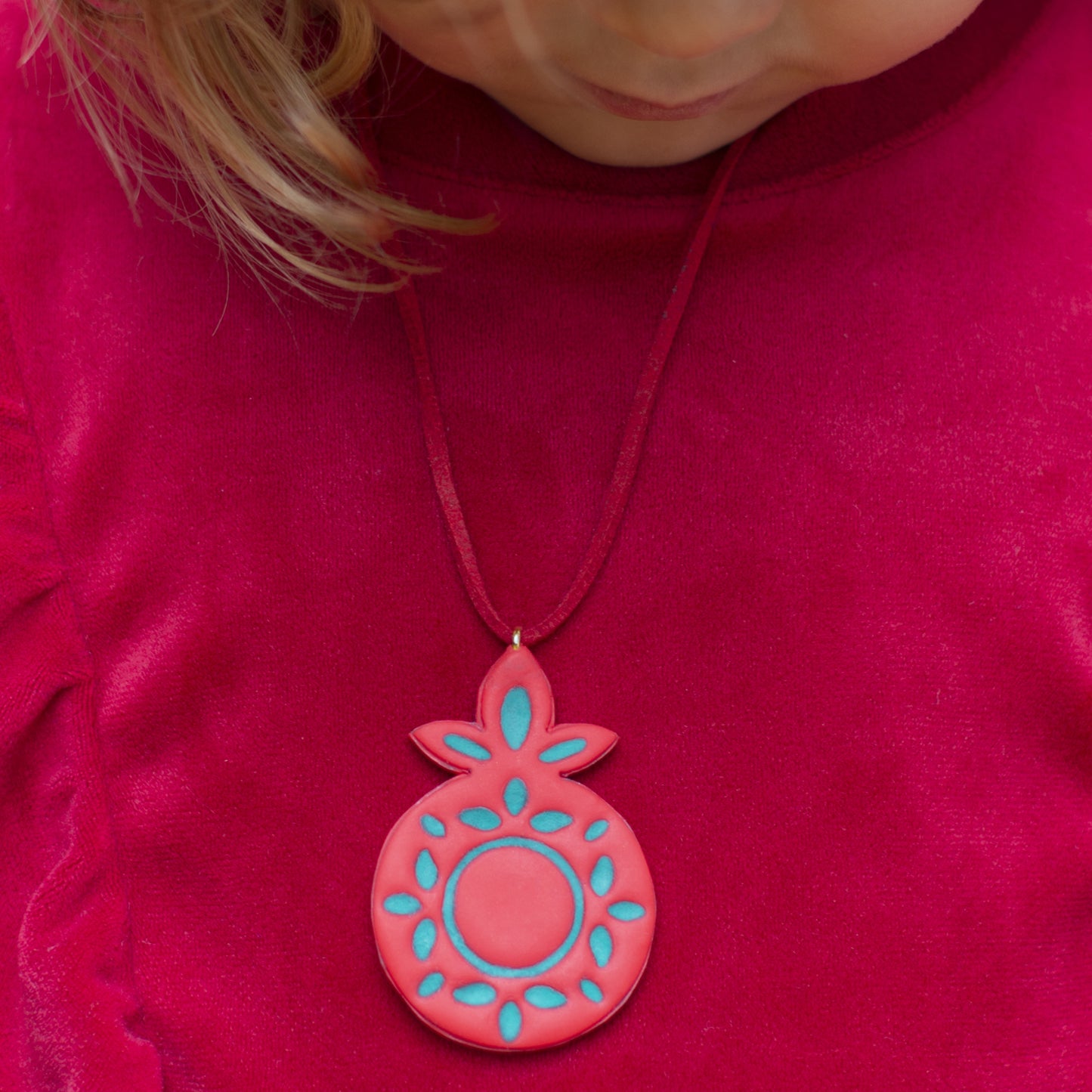 Pomegranate Yalda Kid's Necklace