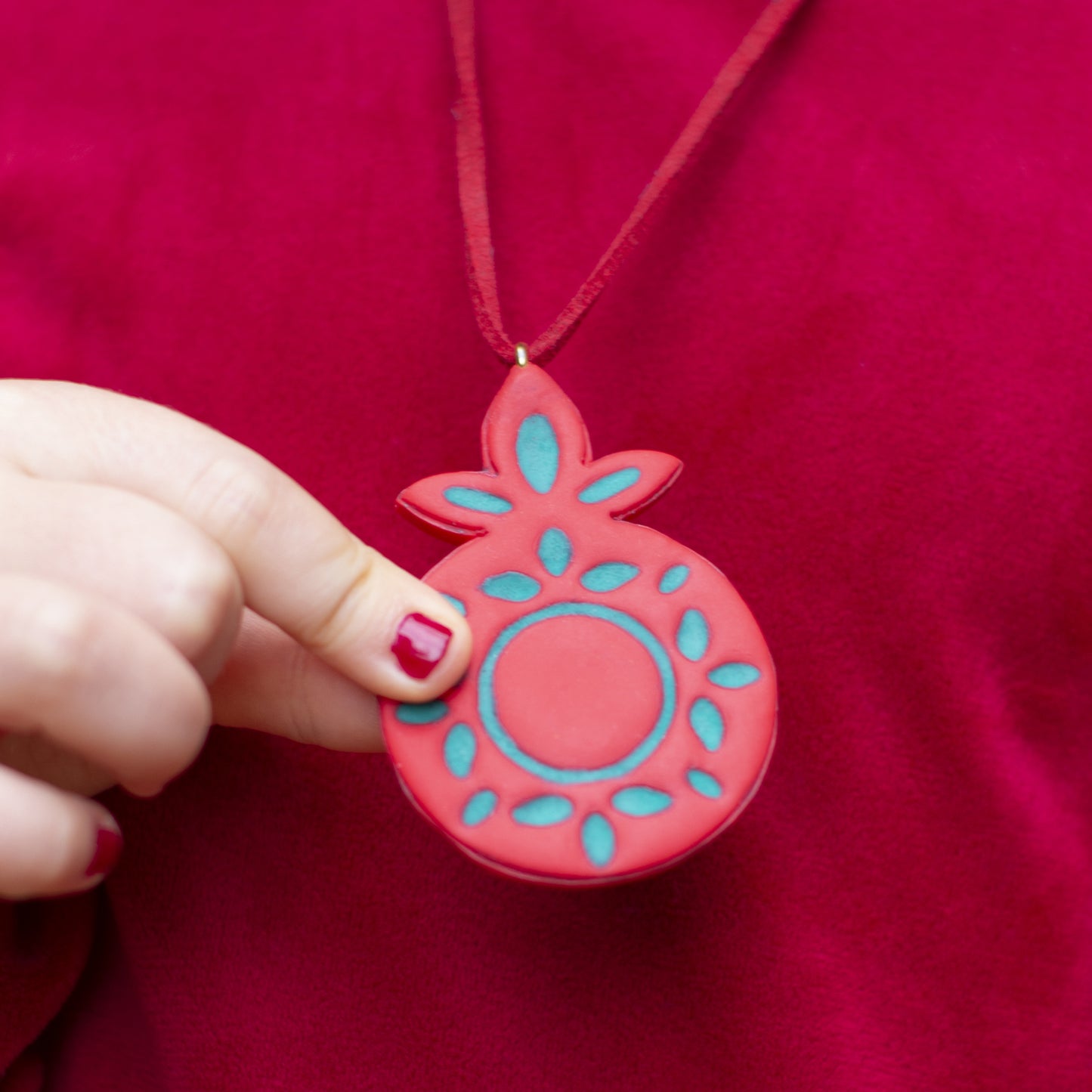 Pomegranate Yalda Kid's Necklace