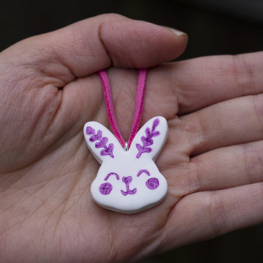Girls' Rabbit Necklace, Ideal Gift For Kids