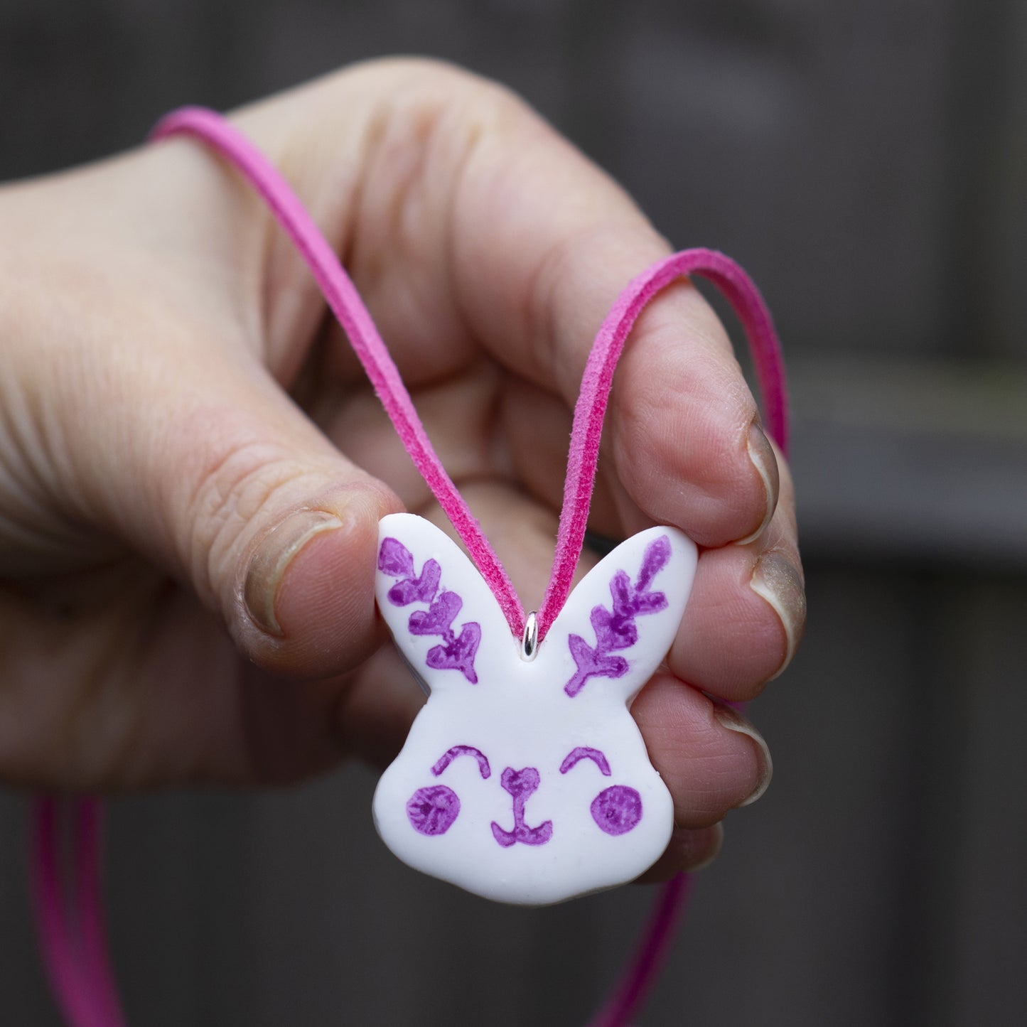 Girls' Rabbit Necklace, Ideal Gift For Kids