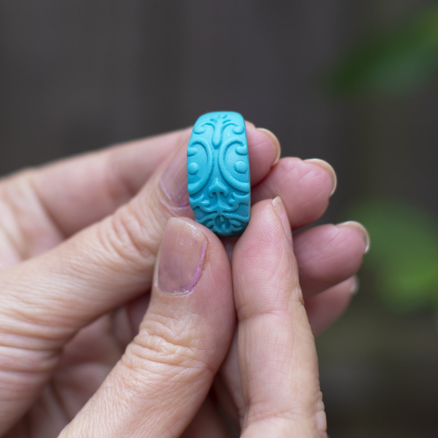 Persian Inspired Arabesque Hoop Earrings